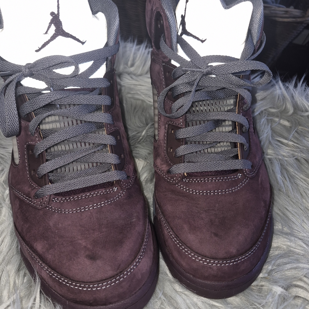 Nike 5 Retro Men's Burgundy Sneakers